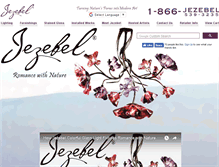 Tablet Screenshot of jezebelgallery.com
